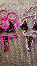 Bamba Bikini Pink Leopard
