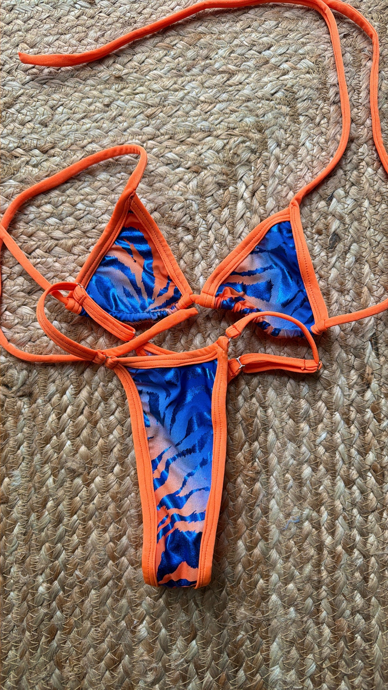 Bamba Bikini Blue/Orange