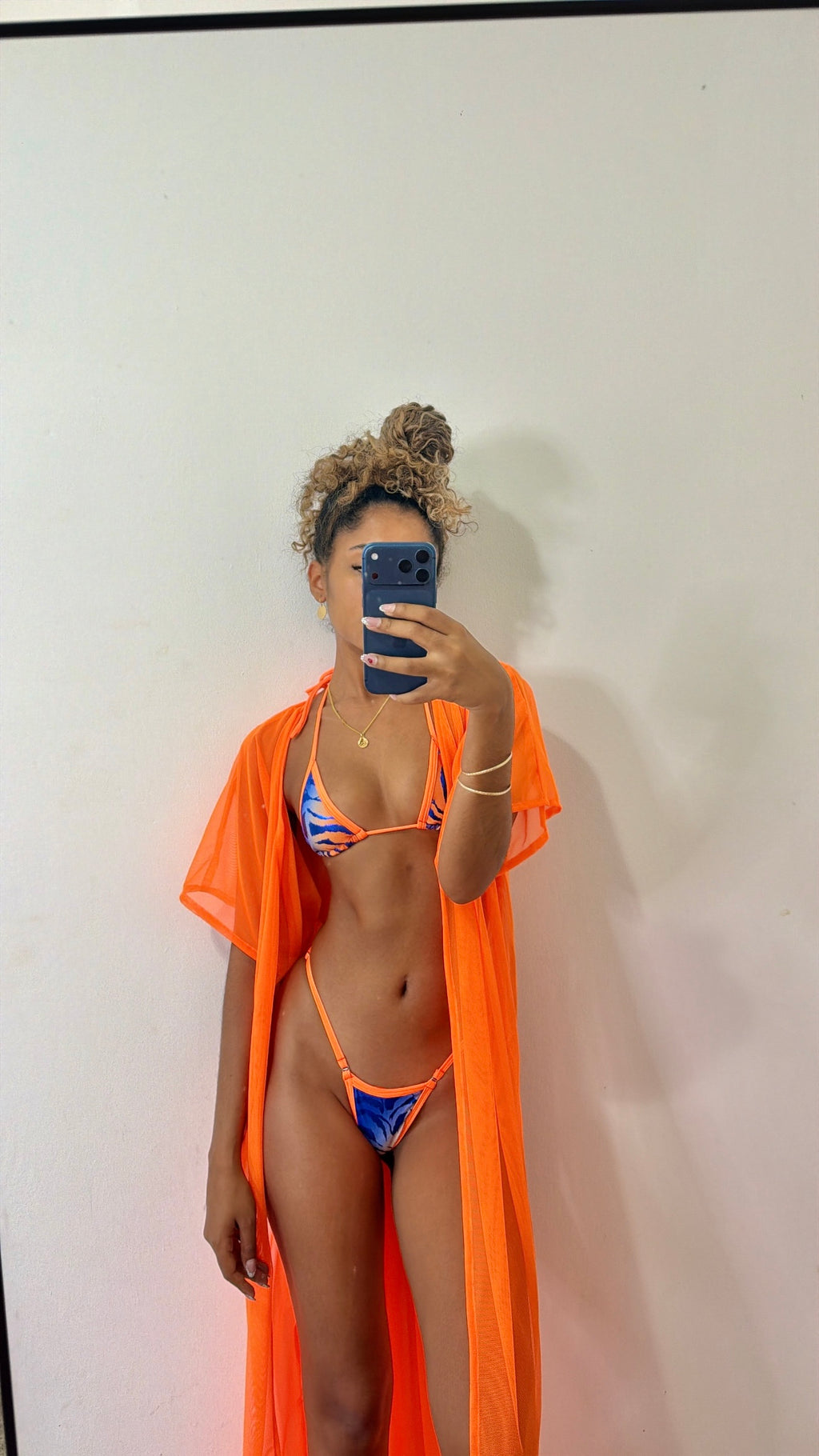 Bamba Bikini Blue/Orange