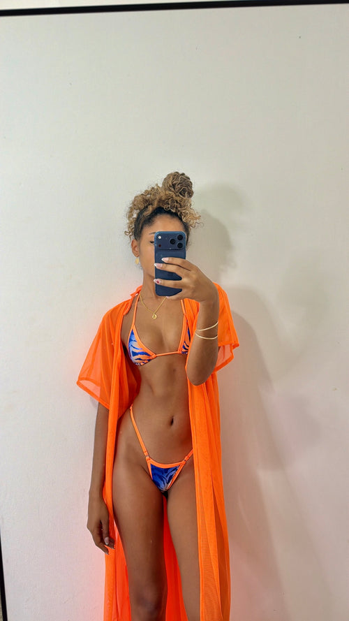Bamba Bikini Blue/Orange